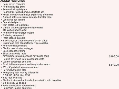 Used 2018 GMC Sierra 1500 SLT w/ SLT Premium Package image 7