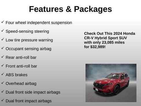 Used 2024 Honda CR-V Sport image 12