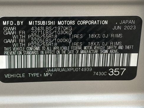 Used 2023 Mitsubishi Outlander Sport ES AWD/4WD image 31