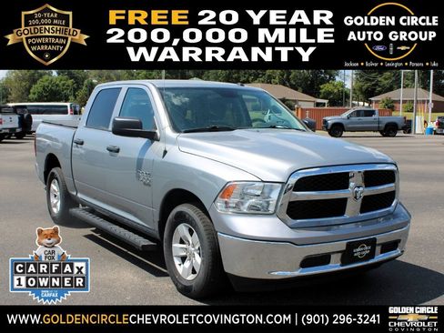 Used 2022 RAM 1500 Tradesman w/ Chrome Plus Package RWD image 1
