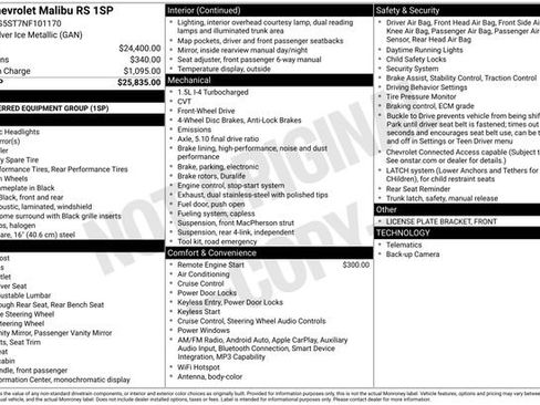Used 2022 Chevrolet Malibu RS FWD image 12
