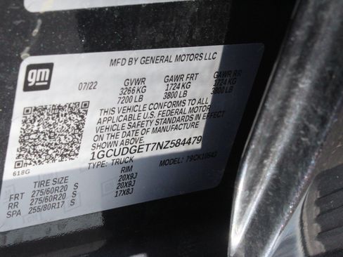 Used 2022 Chevrolet Silverado 1500 LTZ AWD/4WD image 37
