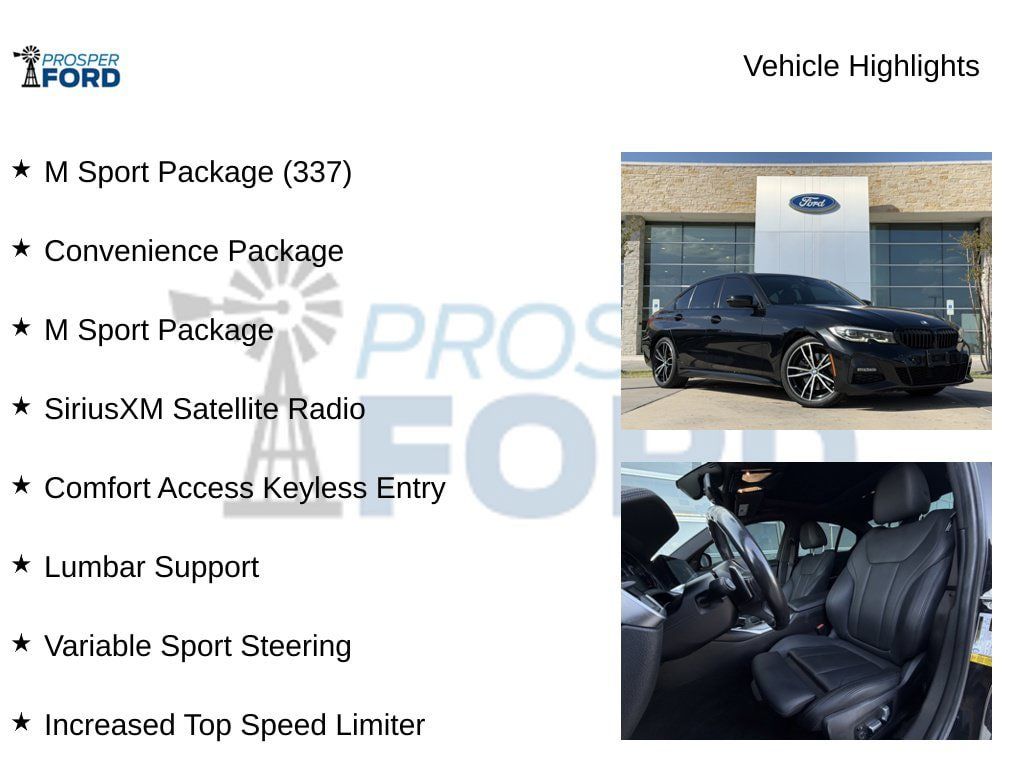 Used 2020 BMW 330i Sedan w/ M Sport Package RWD image 5