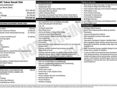 Used 2022 GMC Yukon Denali RWD image 5