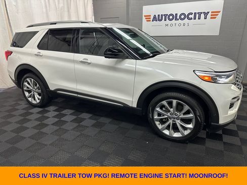 Used 2022 Ford Explorer Platinum w/ Class IV Trailer Tow Package AWD/4WD image 1