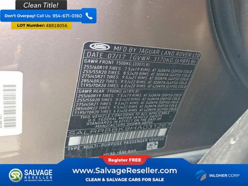 Used 2017 Land Rover Discovery HSE image 16