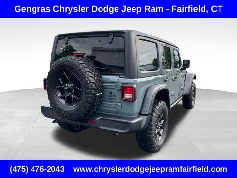 Certified 2025 Jeep Wrangler Unlimited Sport S 4xe AWD/4WD image 7