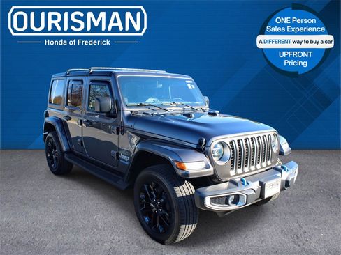 Used 2022 Jeep Wrangler Unlimited Sahara w/ Cold Weather Group image 1