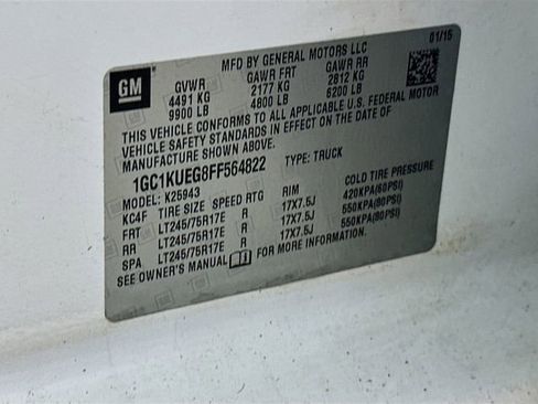 Used 2015 Chevrolet Silverado 2500 W/T image 23