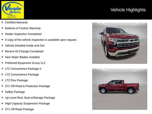 Used 2022 Chevrolet Silverado 1500 LTZ AWD/4WD image 2