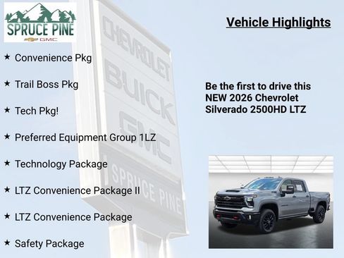 New 2026 Chevrolet Silverado 2500 LTZ w/ Trail Boss Package AWD/4WD image 5