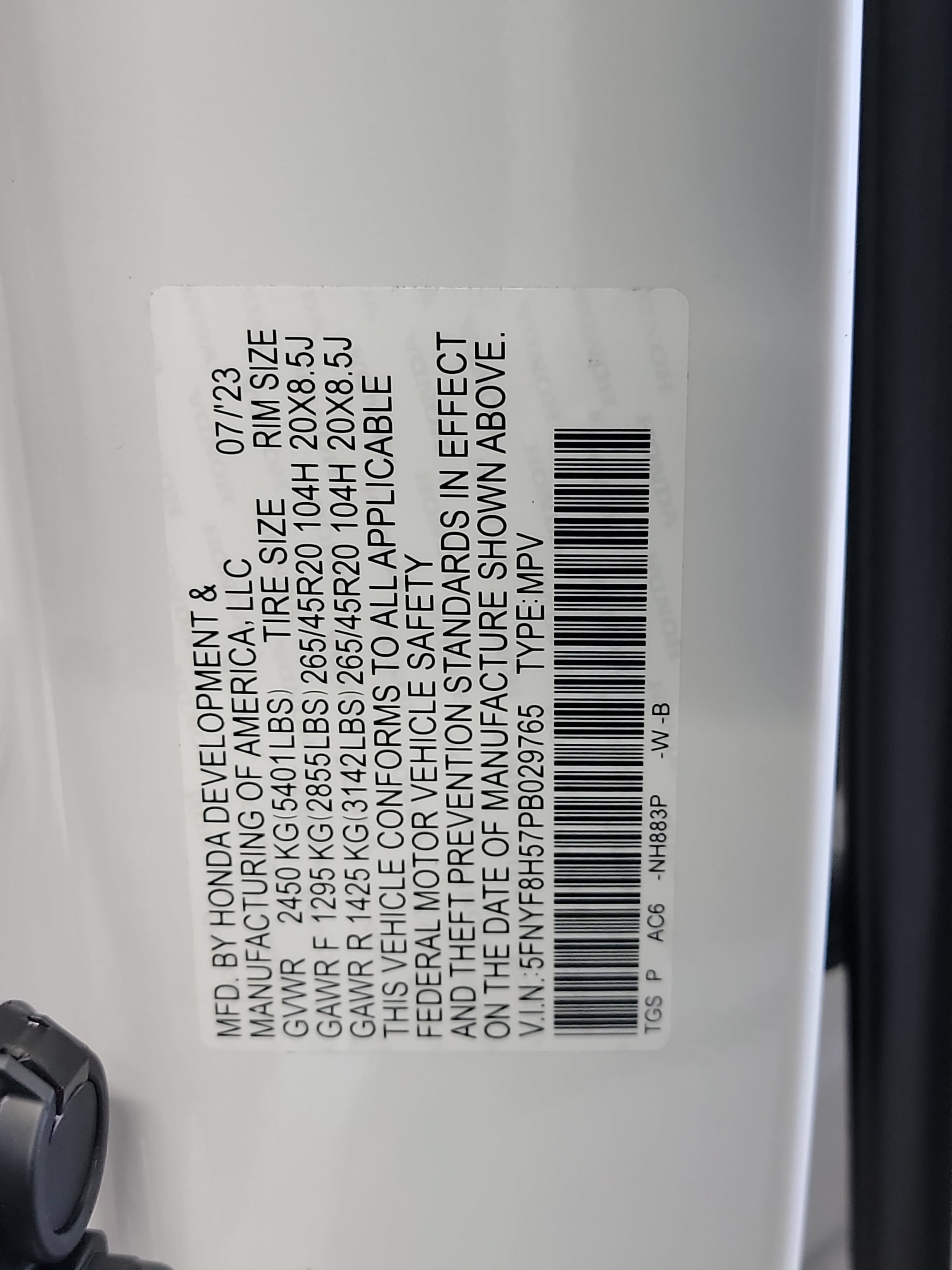 Used 2023 Honda Passport EX-L image 33