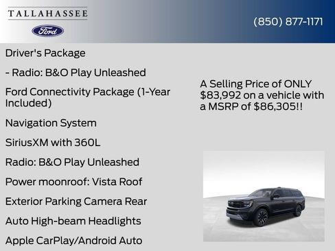 New 2026 Ford Expedition Max Platinum w/ Driver's Package image 12