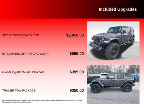 Certified 2022 Jeep Wrangler Unlimited Rubicon w/ Trailer Tow Package AWD/4WD image 6