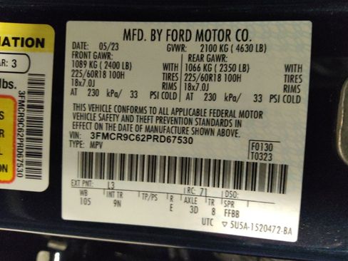 Used 2023 Ford Bronco Sport Outer Banks AWD/4WD image 33