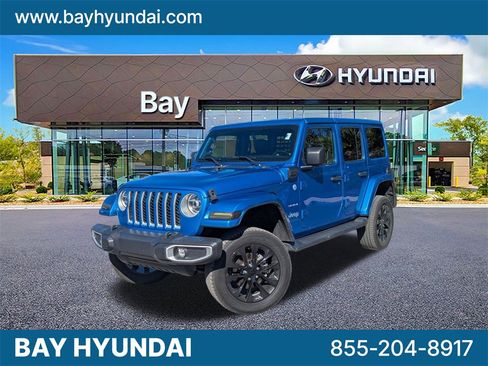 Used 2021 Jeep Wrangler Unlimited Sahara w/ Cold Weather Group image 1