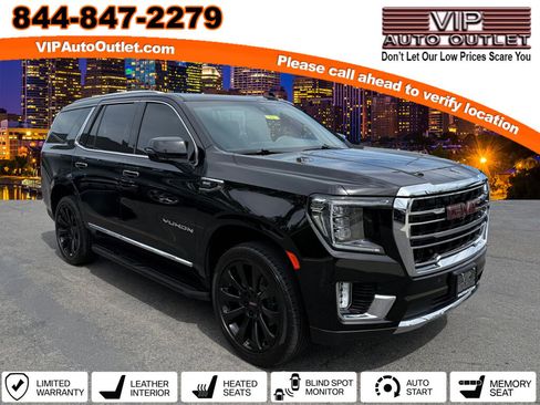 Used 2021 GMC Yukon SLT w/ SLT Premium Package image 1