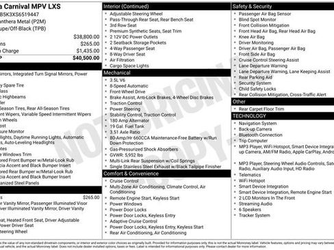 Used 2025 Kia Carnival FWD image 4