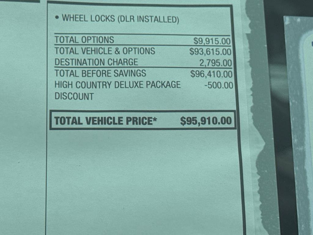 New 2026 Chevrolet Tahoe High Country AWD/4WD image 29