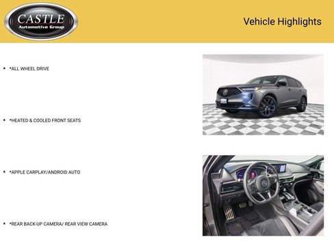 Used 2024 Acura MDX A-Spec AWD/4WD image 3