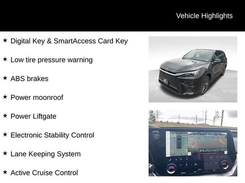 Used 2025 Lexus TX 350 AWD w/ Technology Package image 16