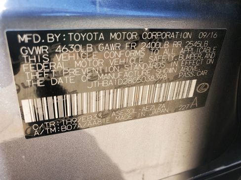 Used 2016 Lexus IS 200t RWD image 63