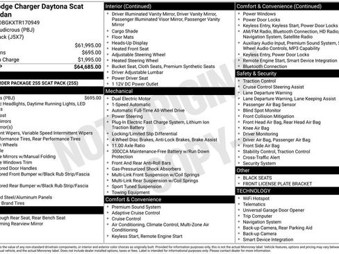 New 2026 Dodge Charger R/T Scat Pack image 3
