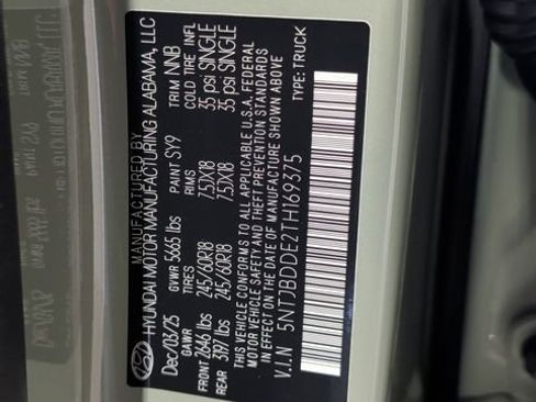 New 2026 Hyundai Santa Cruz SEL image 56