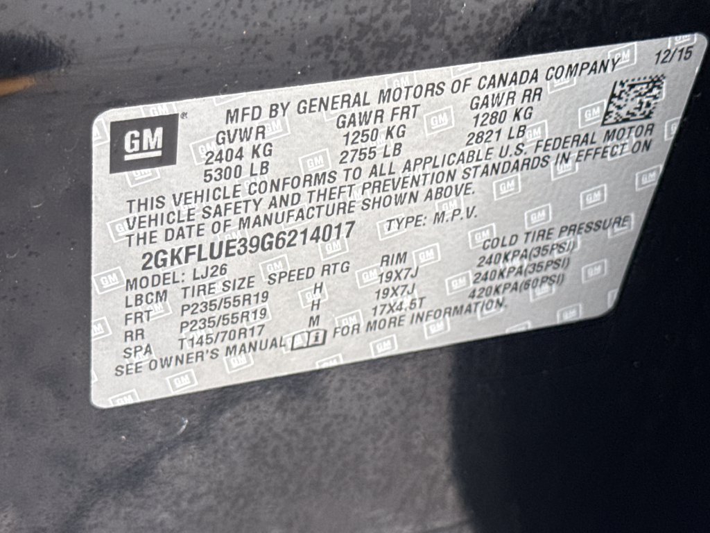 Used 2016 GMC Terrain SLT w/ Driver Alert Package I AWD/4WD image 27
