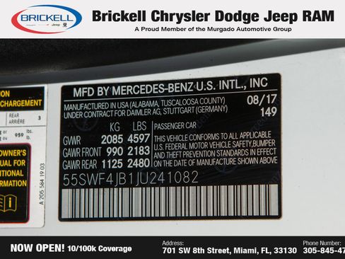 Used 2018 Mercedes-Benz C 300 Sedan w/ Premium Package image 35