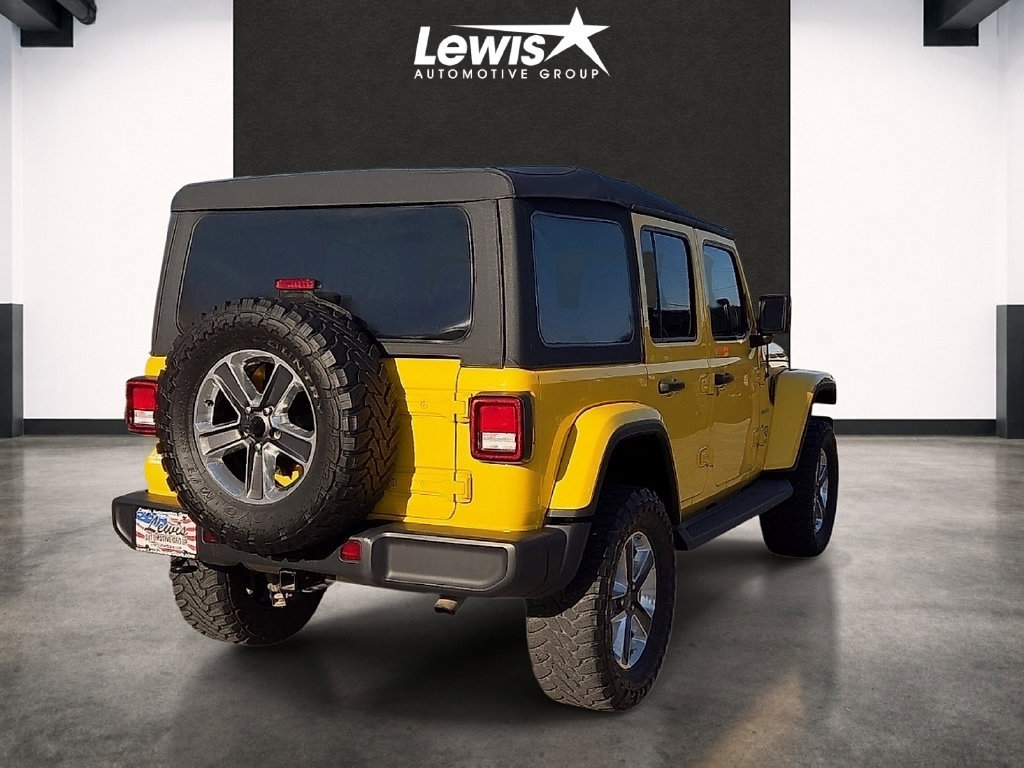 Used 2020 Jeep Wrangler Unlimited Sahara AWD/4WD image 4