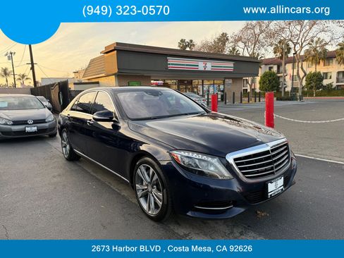 Used 2014 Mercedes-Benz S 550 Sedan w/ Premium 1 Package image 3