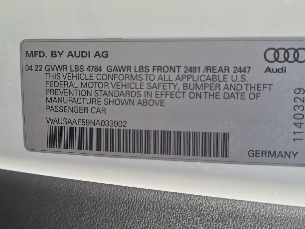 Used 2022 Audi A5 2.0T Premium AWD/4WD image 32
