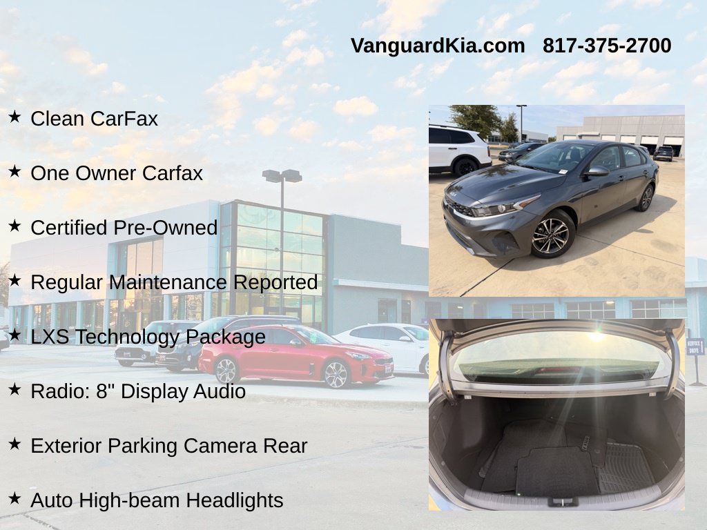 Certified 2024 Kia Forte LXS w/ LXS Technology Package FWD image 6