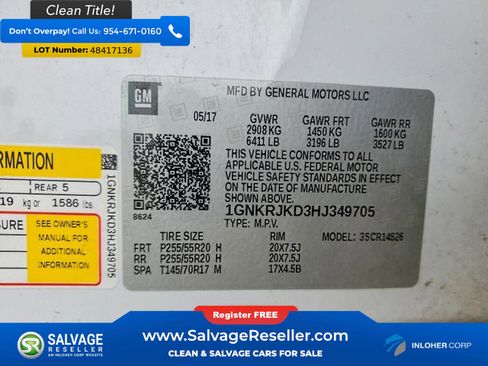 Used 2017 Chevrolet Traverse Premier image 17