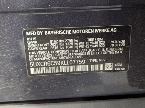 Used 2019 BMW X5 xDrive40i w/ Convenience Package image 28