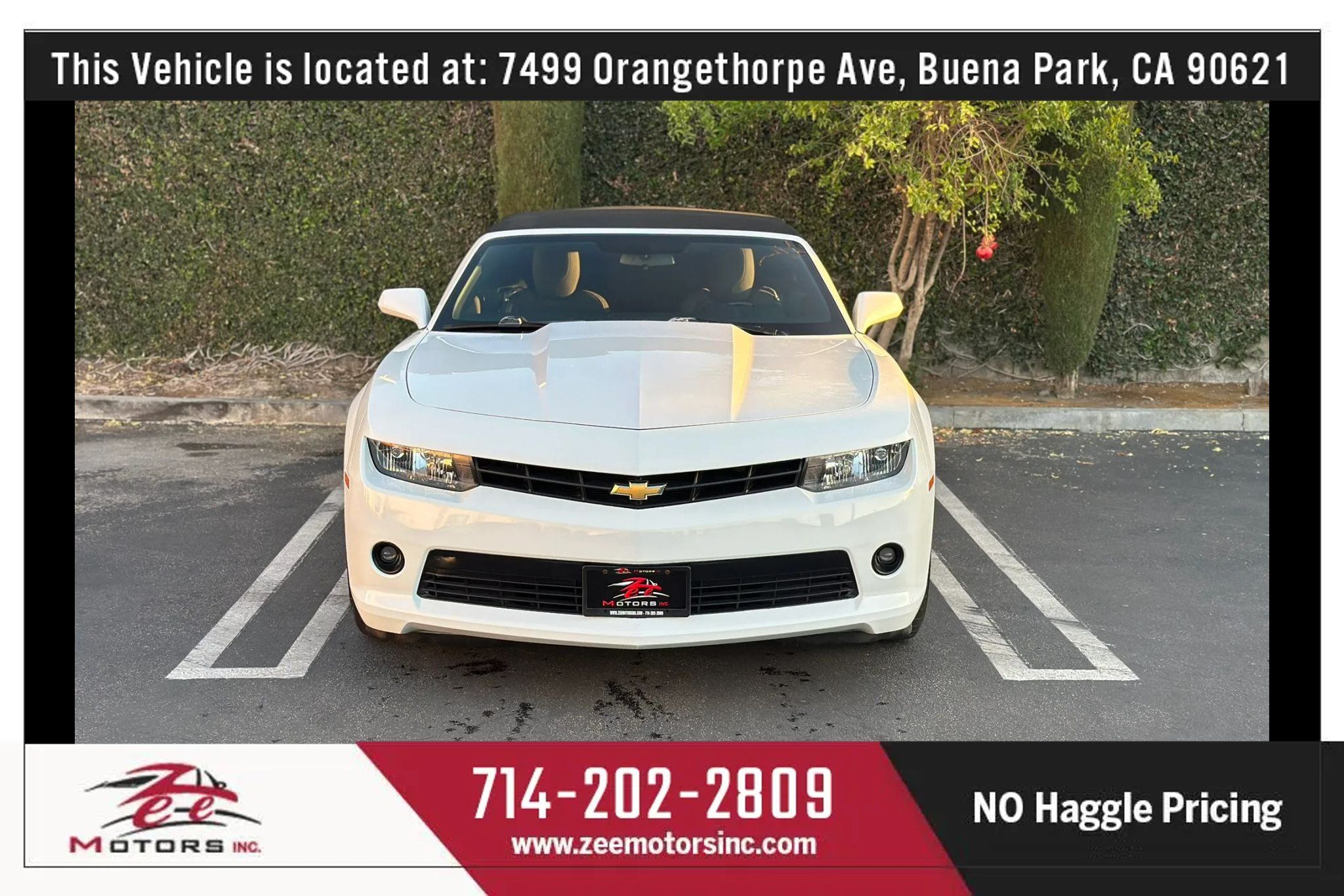 Used 2014 Chevrolet Camaro LT RWD image 3