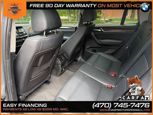 Used 2016 BMW X3 xDrive28i w/ Premium Package AWD/4WD image 18