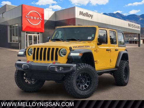 Used 2021 Jeep Wrangler Unlimited Rubicon AWD/4WD image 1