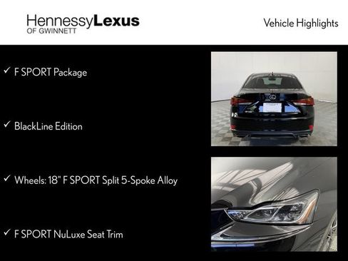 Used 2019 Lexus IS 300 w/ Navigation Package RWD image 11