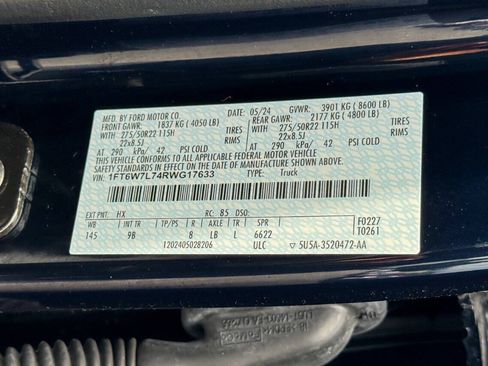 Used 2024 Ford F150 Lightning Platinum AWD/4WD image 29
