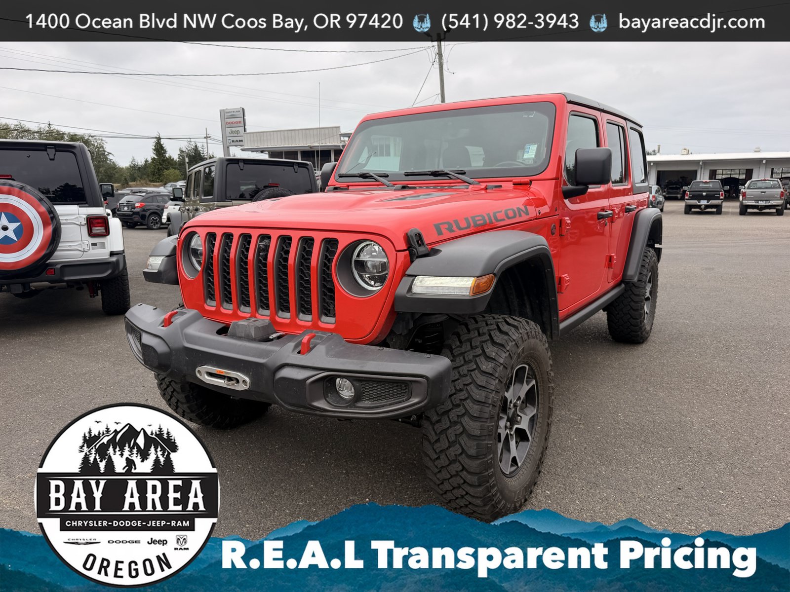 Used 2021 Jeep Wrangler Unlimited Rubicon AWD/4WD image 1
