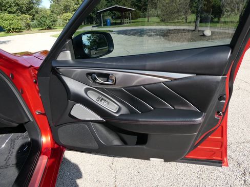 Used 2019 INFINITI Q50 Red Sport 400 w/ Sensory Package AWD/4WD image 33