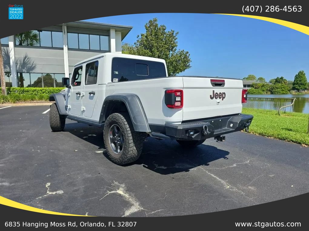 Used 2021 Jeep Gladiator Rubicon w/ LED Lighting Group AWD/4WD image 3