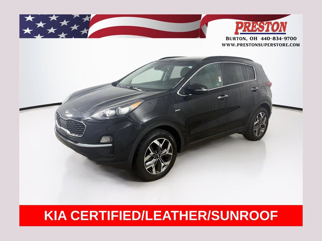 Certified 2022 Kia Sportage EX w/ EX Technology Package AWD/4WD image 1