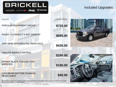 Used 2017 RAM 1500 Tradesman w/ Popular Equipment Group RWD image 5