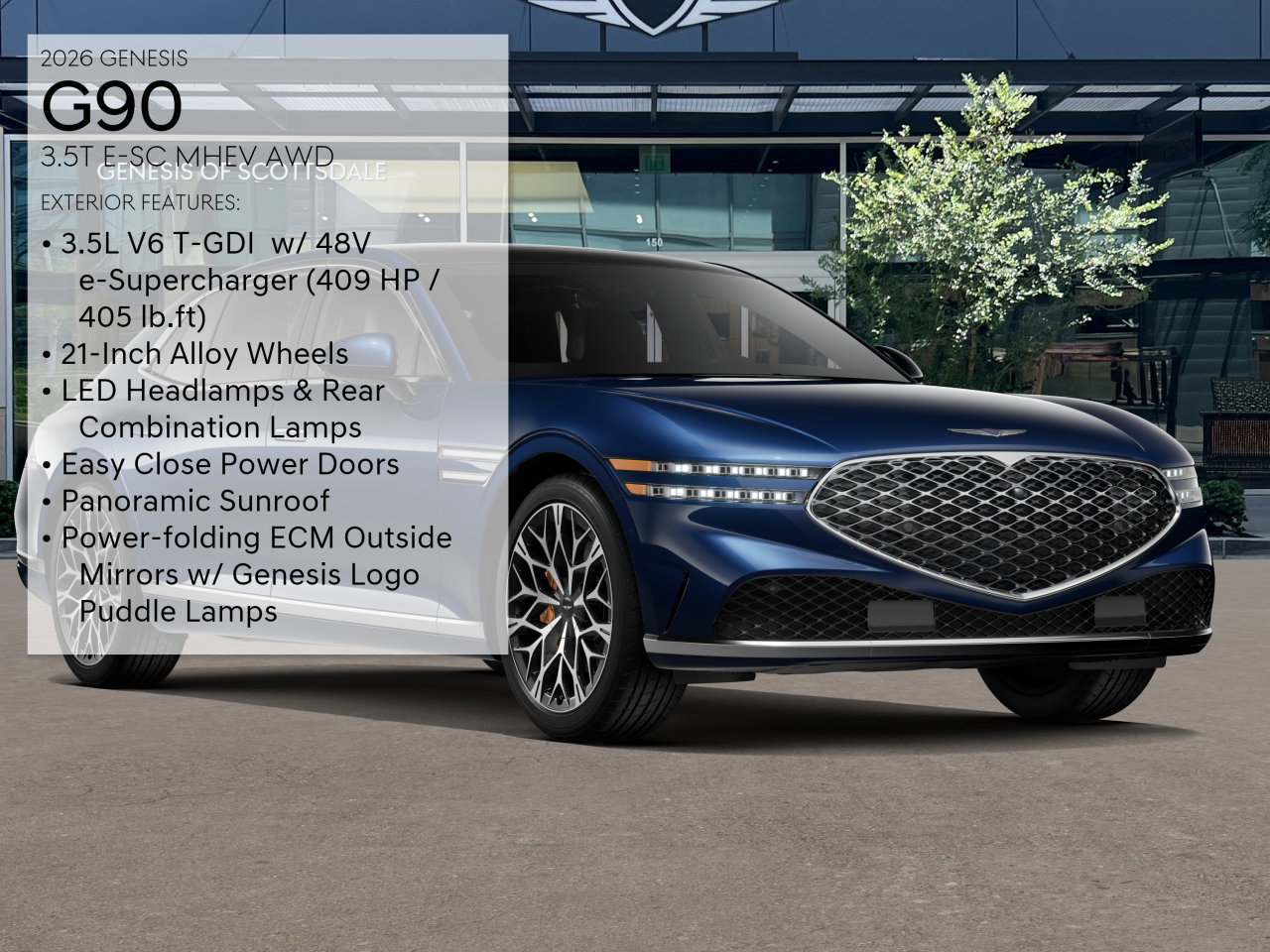 New 2026 Genesis G90 3.5T AWD/4WD image 3