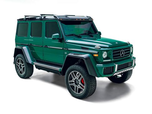 Used 2017 Mercedes-Benz G 550 Squared image 4