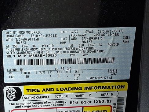 Used 2025 Ford Expedition Max Platinum AWD/4WD image 27