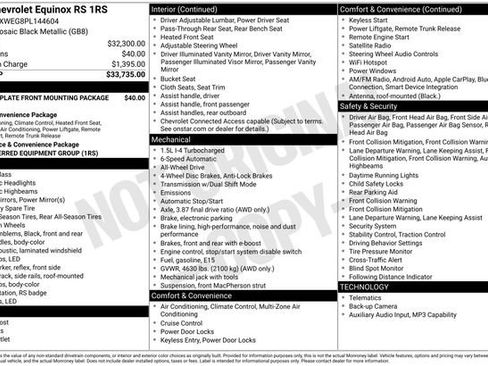 Used 2023 Chevrolet Equinox RS image 5